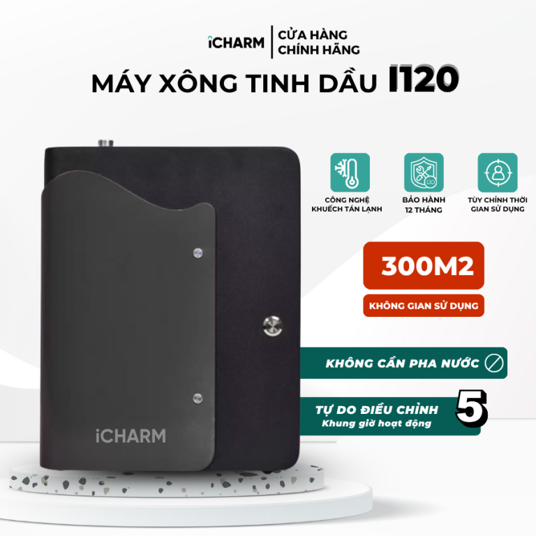 máy xông tinh dầu công nghiệp i120