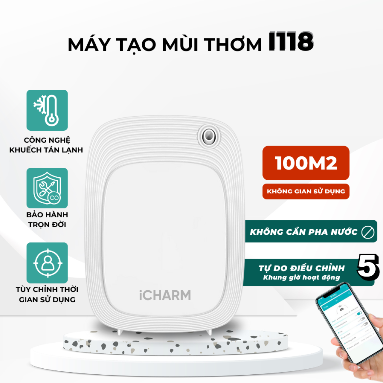 Máy xông tinh dầu iCHARM i118