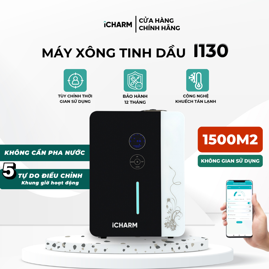 Máy xông tinh dầu i130