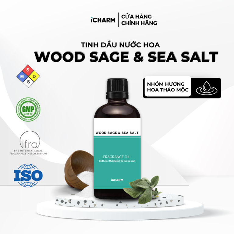 Tinh dầu Wood Sage & Sea Salt