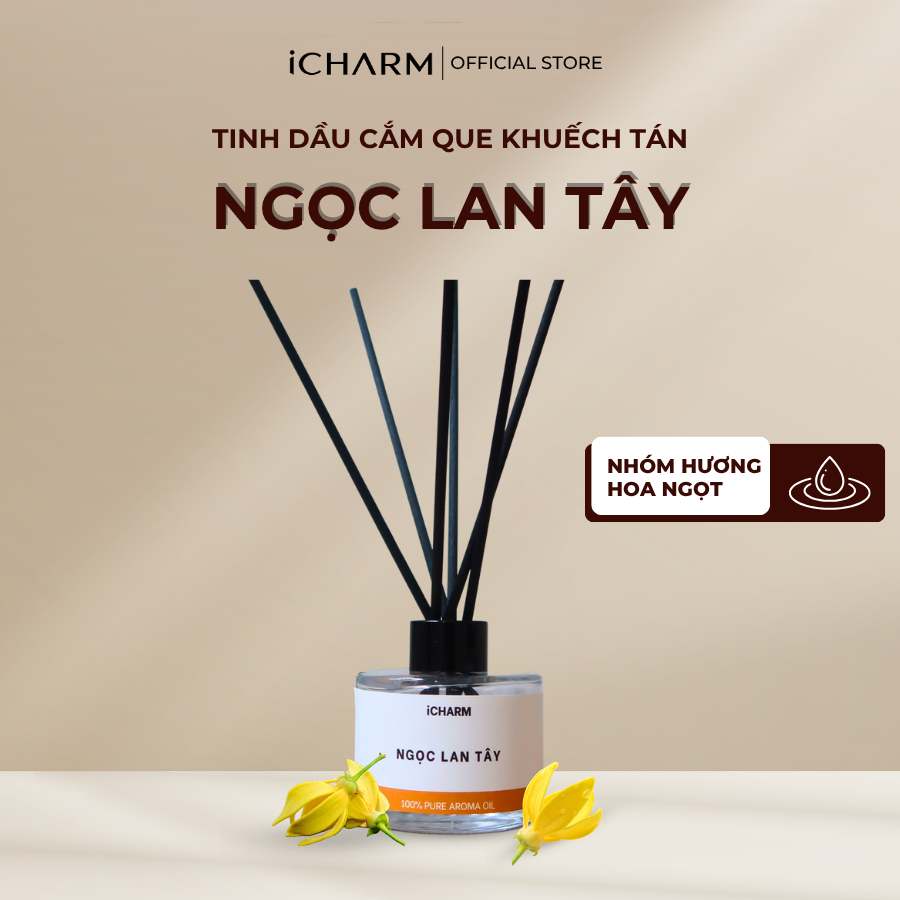 Que khuếch tán tinh dầu Ngọc Lan Tây