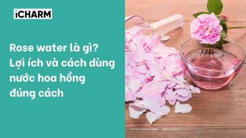 Rose water là gì? Lợi ích và cách dùng nước hoa hồng đúng cách