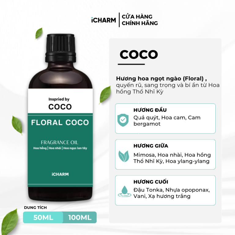 Tinh dầu nước hoa CoCo iCHARM