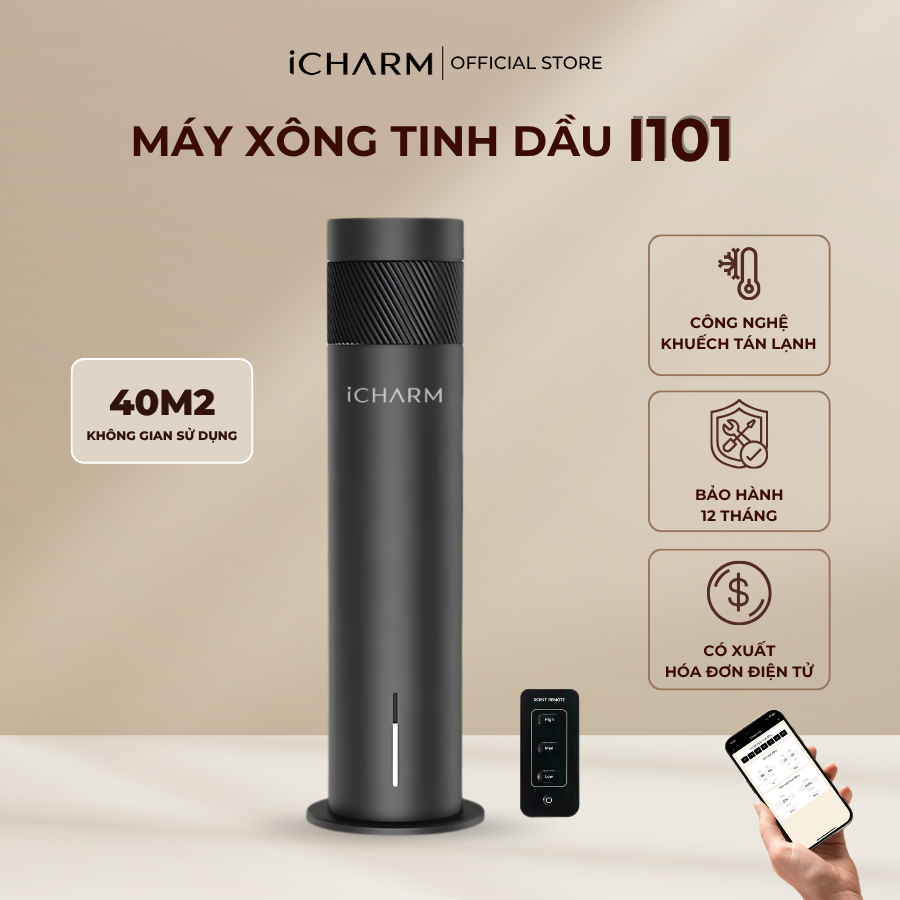 Máy Xông Tinh Dầu i101